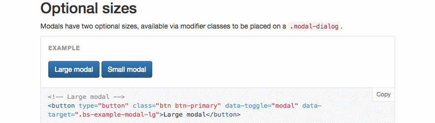 bootstrap modal large