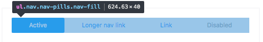 bootstrap .nav-fill