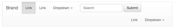 bootstrap nav