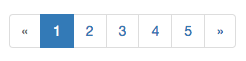 bootstrap pagination