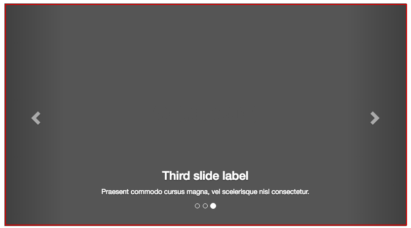 bootstrap carousel inner