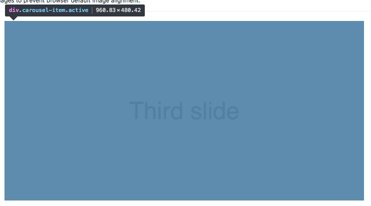 bootstrap carousel-item